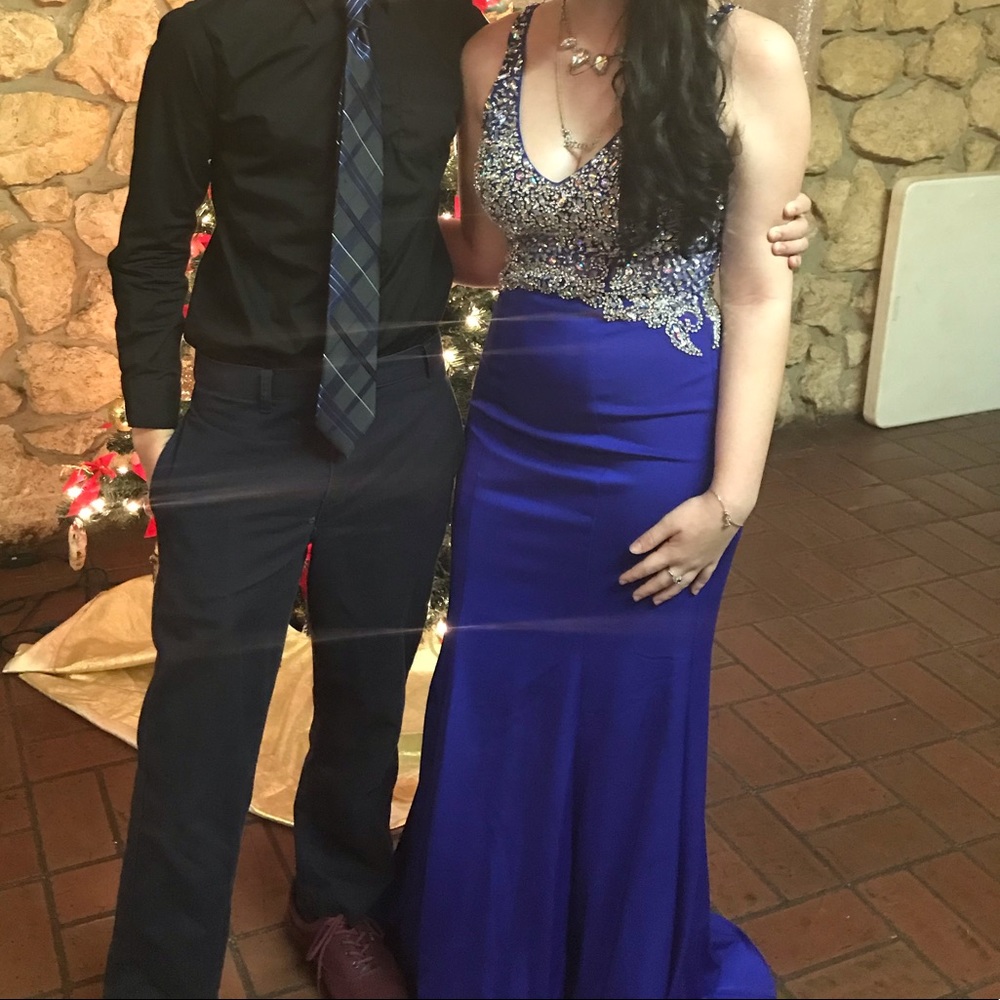 Custom made prom dress